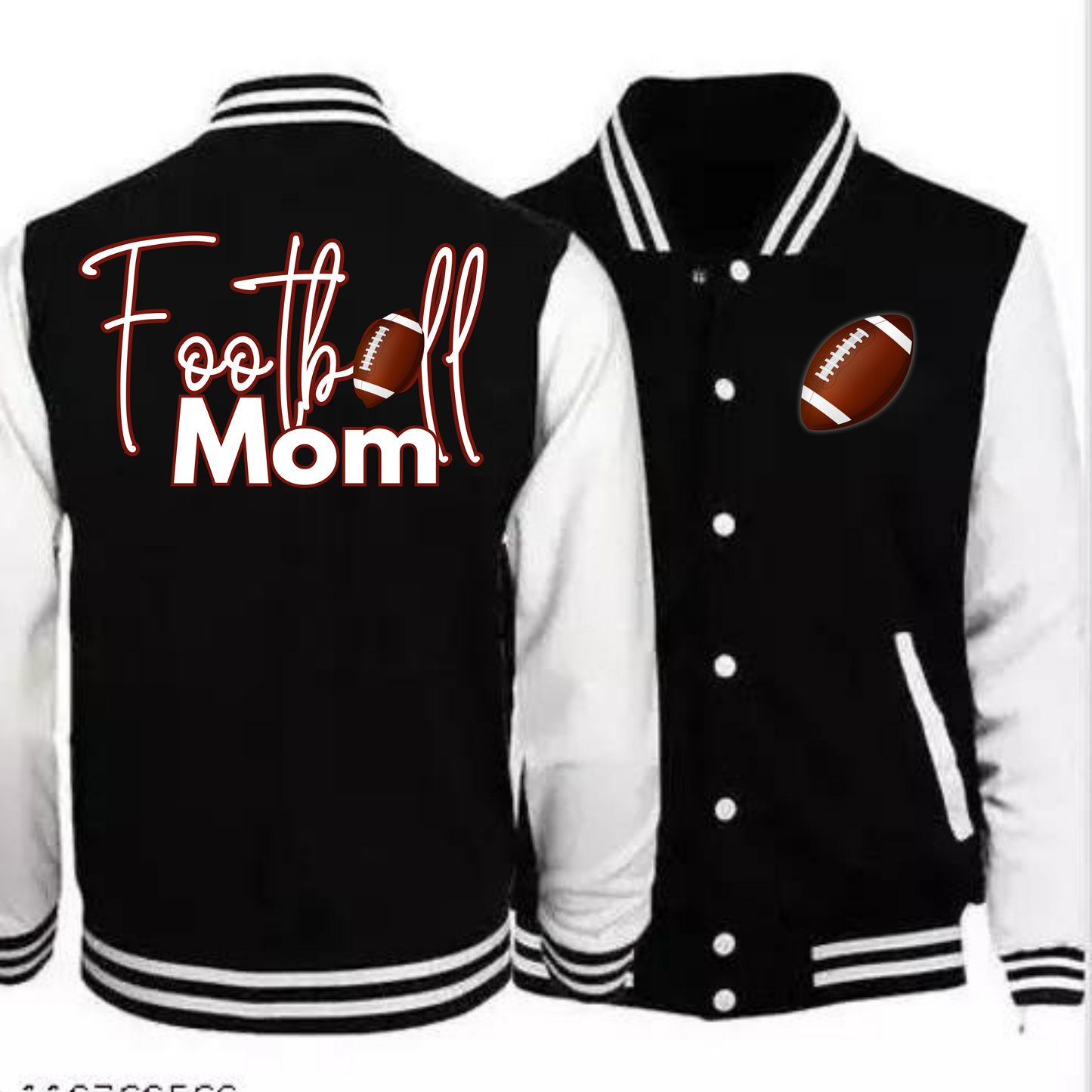 Football Mom Varsity Jacket