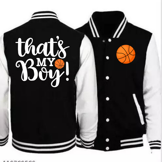 Basketball Dad Varsity Jacket