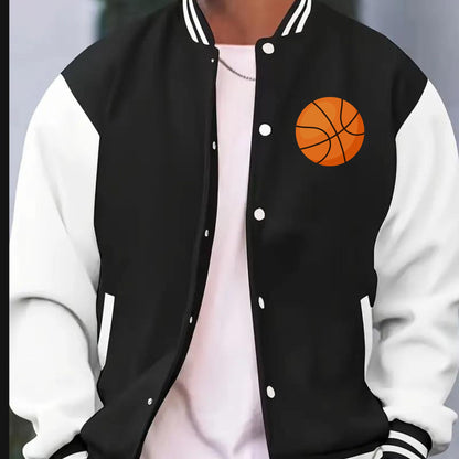 Custom Basketball Themed Varsity Jacket