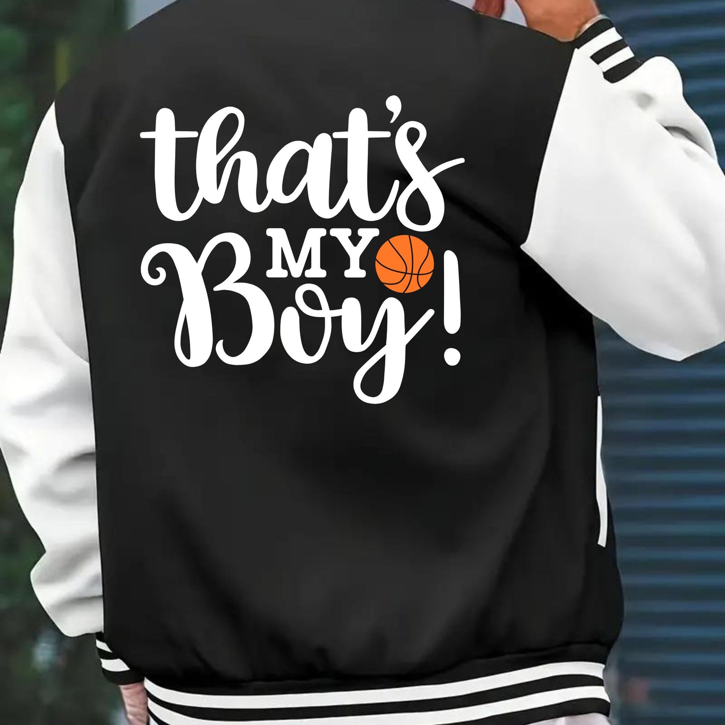 Basketball Dad Varsity Jacket