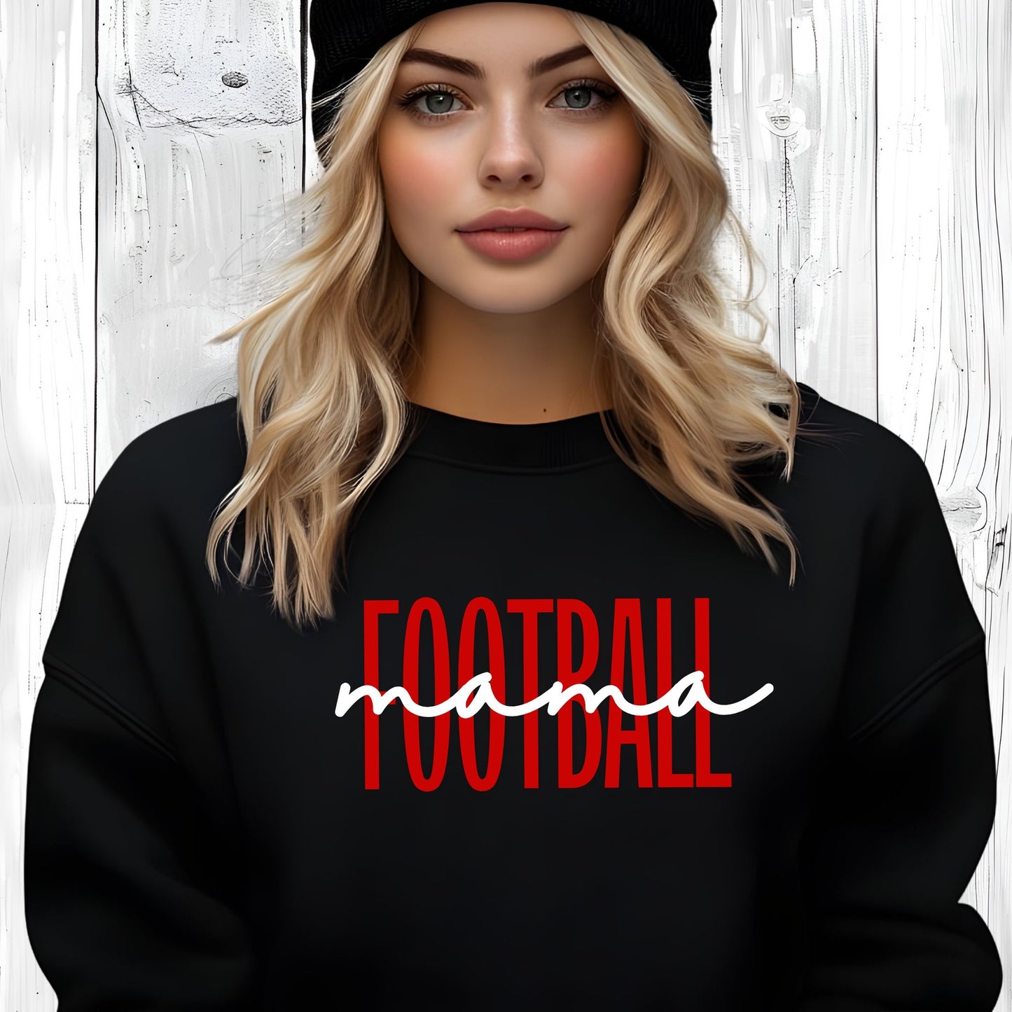 Football Mama Valentines Day Hoodie, Add Your Sport