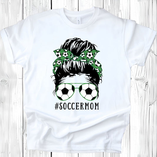 Messy Bun Soccer Mom Shirt