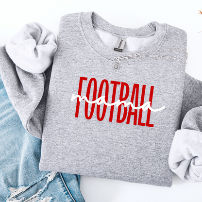 Football Mama Valentines Day Hoodie, Add Your Sport