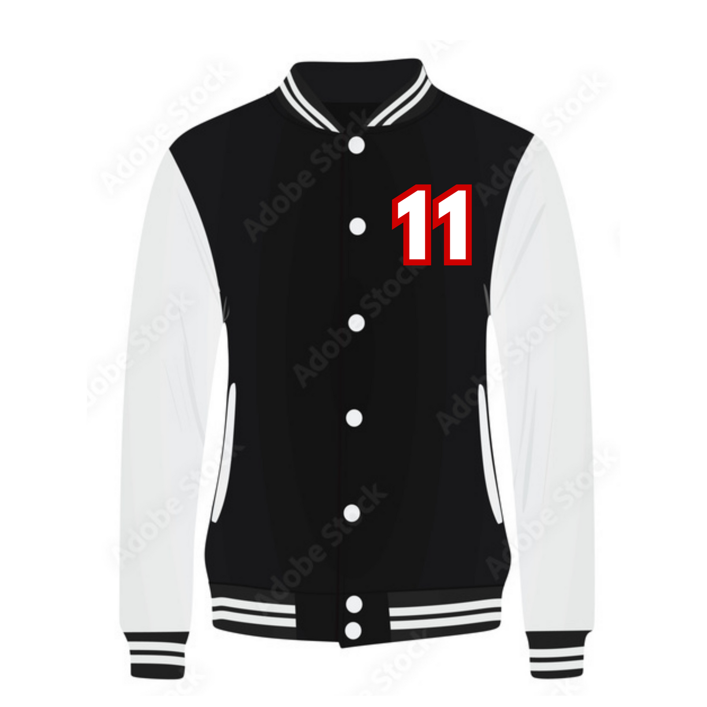 Custom Football Themed Varsity Jacket