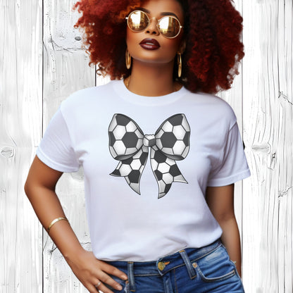 Soccer Bow T-Shirt