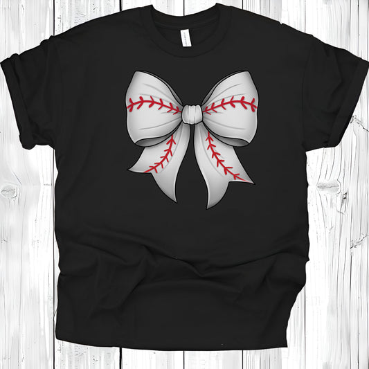 Baseballl Bow T-Shirt